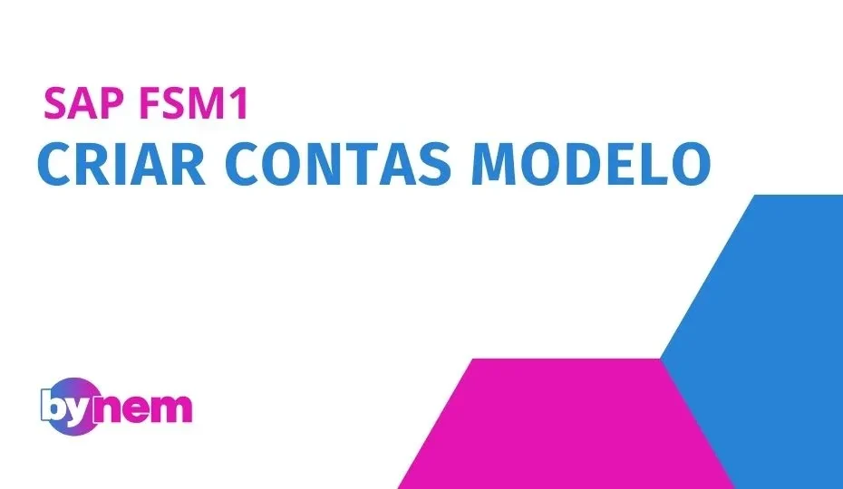 FSM1 Criar contas modelo