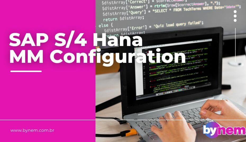 SAP S4hana MM configuration