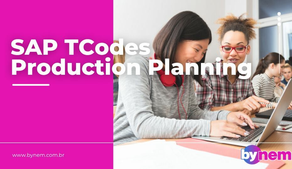sap tcode production planning
