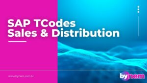 sap tcode sales and distribution